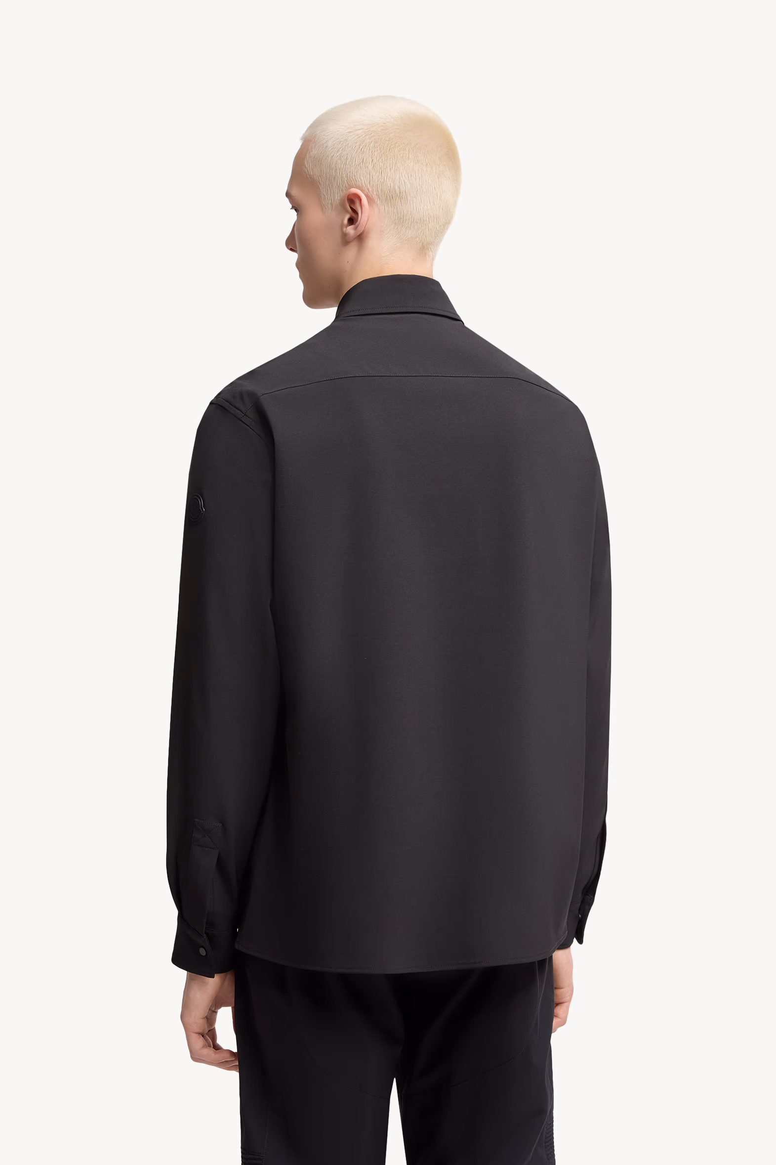 Long Sleeve Shirt Men Black Moncler 5